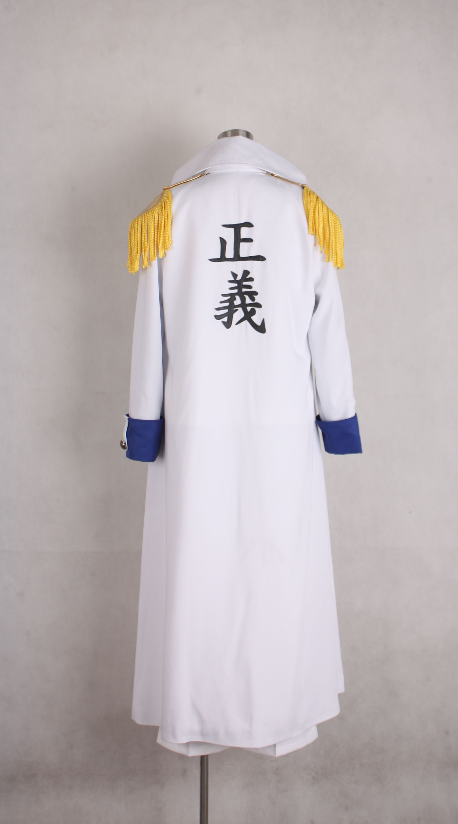 One piece Aokiji Kuzan Navy Admiral Uniform Cosplay Costume